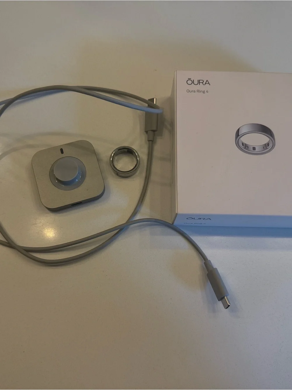 Silver Oura Ring size 9 Gen 4